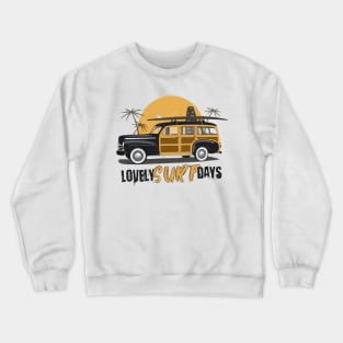 Lovely Surf Days Crewneck Sweatshirt